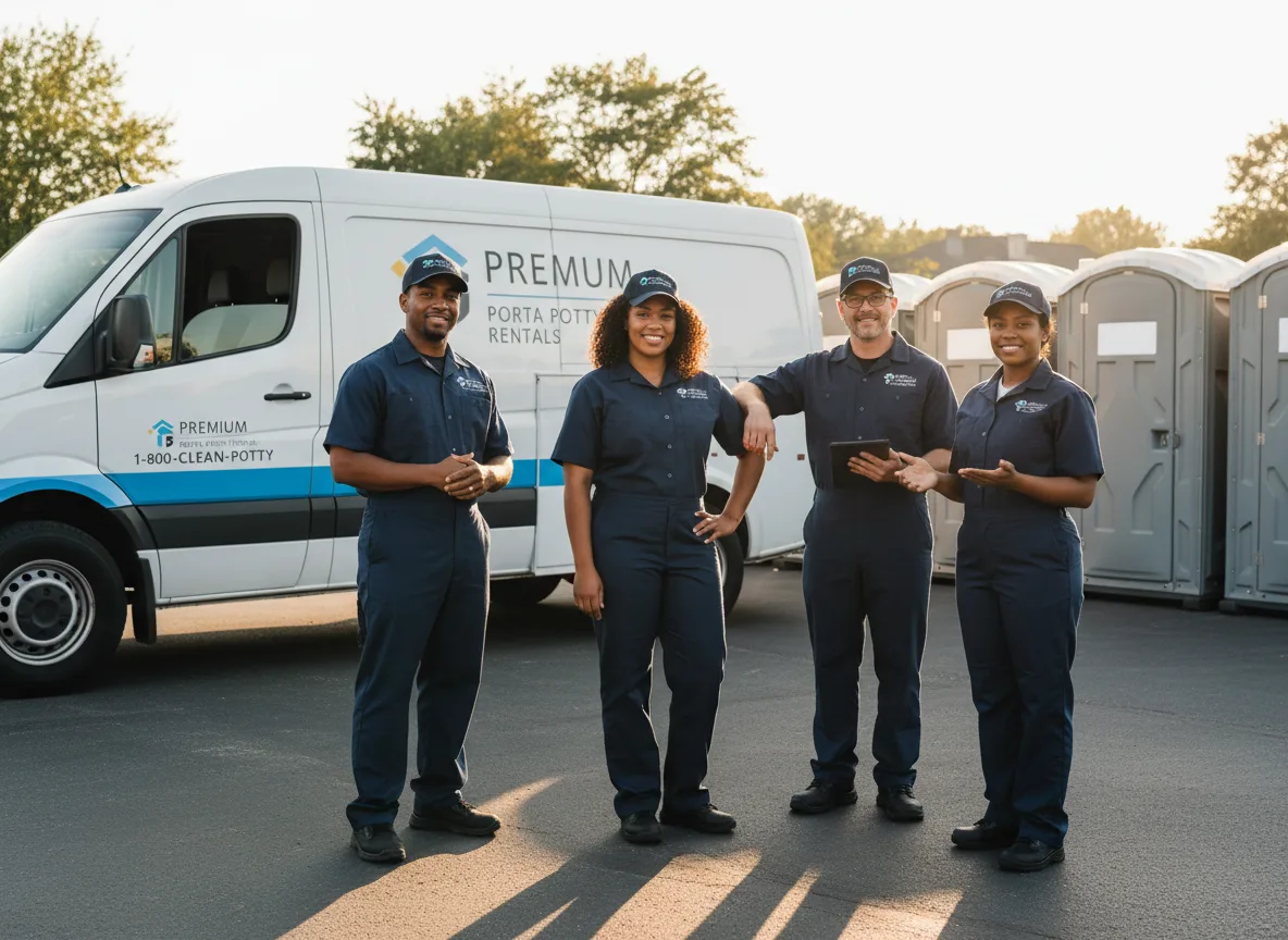 VIP Portable Toilets company in Holcombe, WI